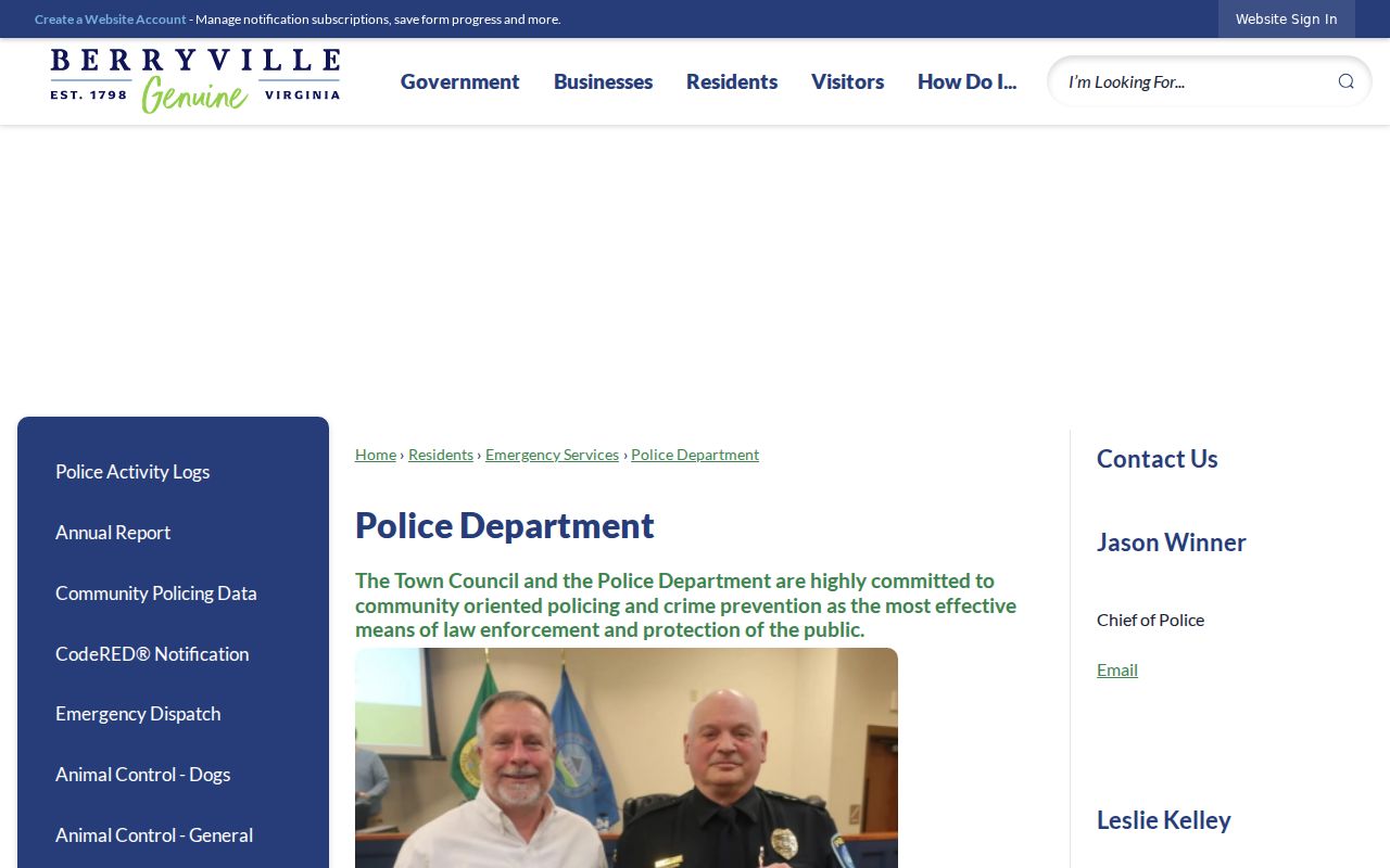 Berryville Clarke County police criminal records source